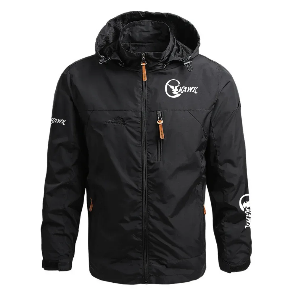 C-Hawk Exclusive Logo Waterproof Outdoor Jacket Detachable Hood HCPDJH611CAZ - C-Hawk Gift