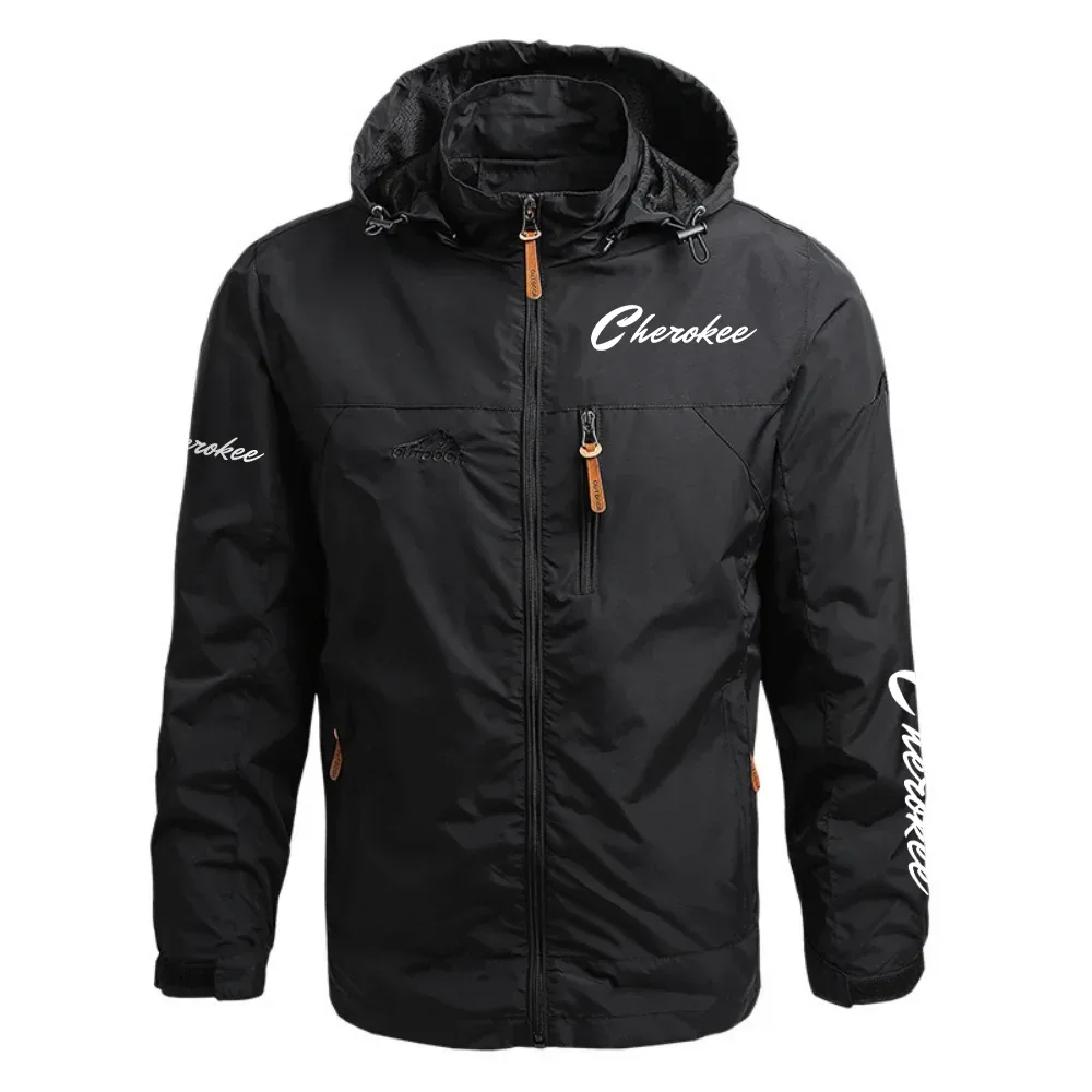 Cherokee Exclusive Logo Waterproof Outdoor Jacket Detachable Hood HCPDJH611CEZ - Cherokee Gift