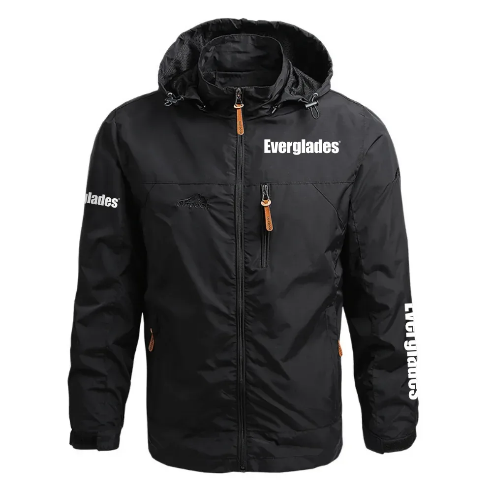 Everglades Exclusive Logo Waterproof Outdoor Jacket Detachable Hood HCPDJH611EVZ - Everglades Gift