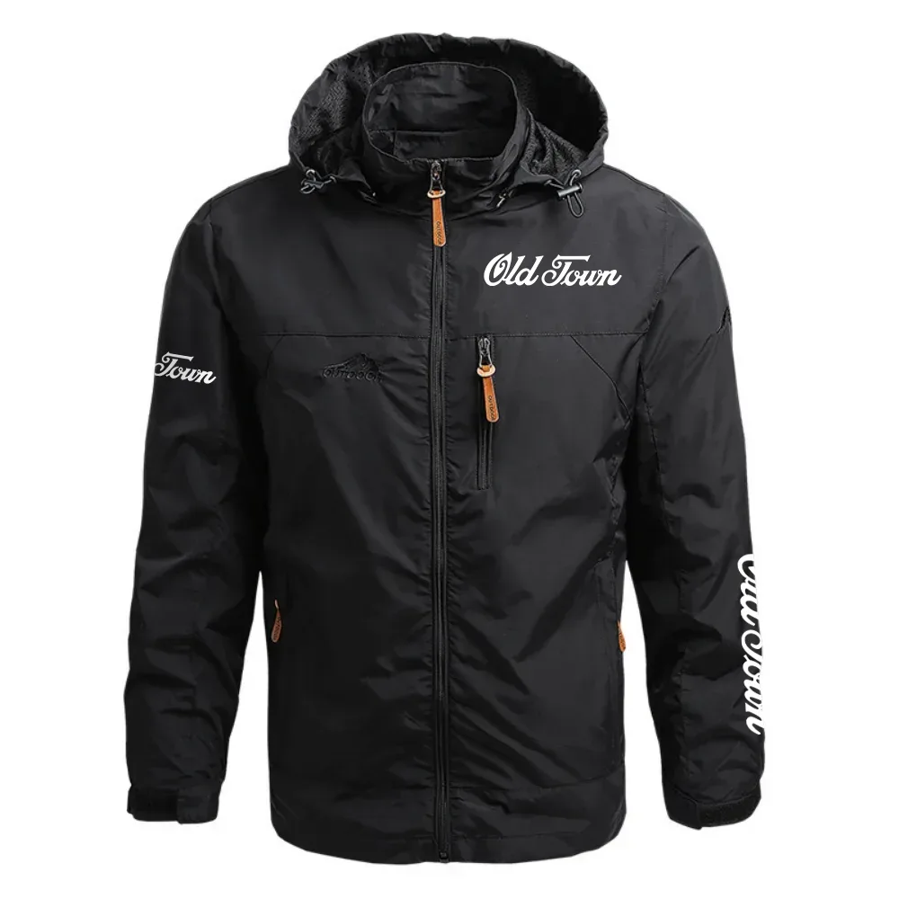 Old Town Exclusive Logo Waterproof Outdoor Jacket Detachable Hood HCPDJH611OTZ - Old Town Gift