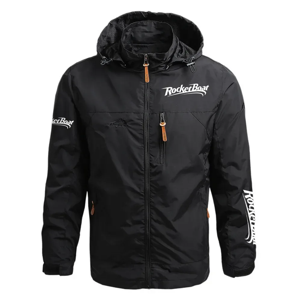 Rocket Exclusive Logo Waterproof Outdoor Jacket Detachable Hood HCPDJH611RKZ - Rocket Gift