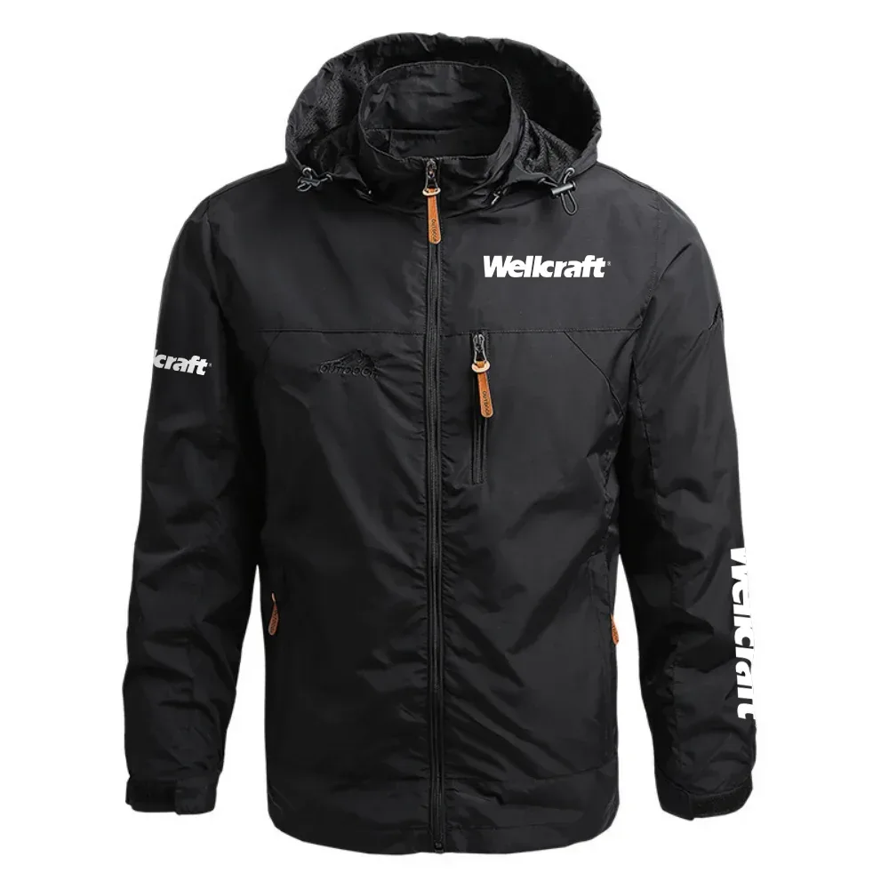 Wellcraft Exclusive Logo Waterproof Outdoor Jacket Detachable Hood HCPDJH611WCZ - Wellcraft Gift
