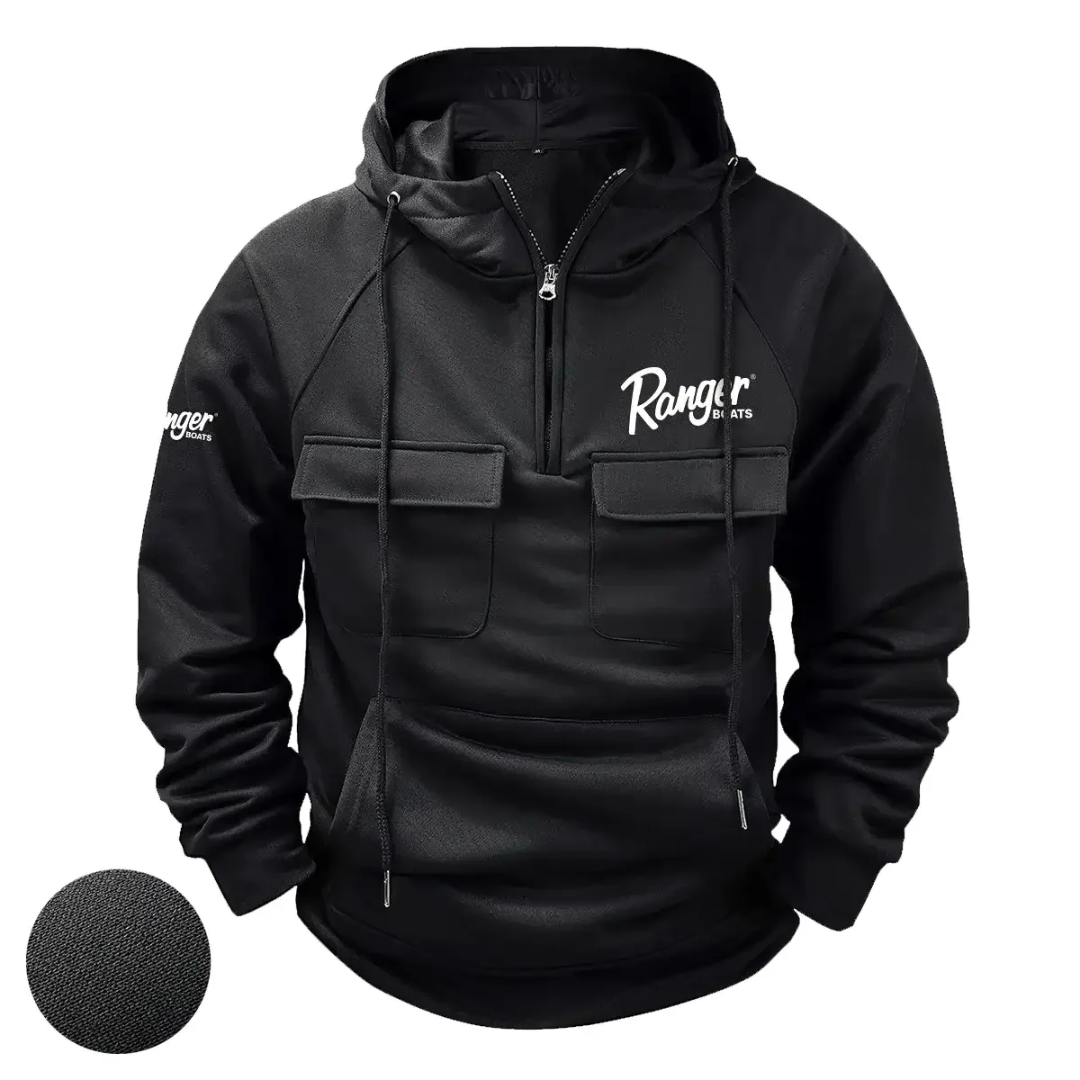 Ranger Exclusive Logo Tactical Quarter Zip Hoodie HCPDTQH8RBZ - Ranger Gift