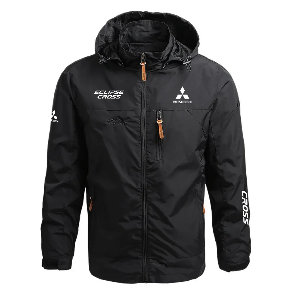 Mitsubishi Eclipse Cross Waterproof Outdoor Jacket Detachable Hood Windbreaker HTWOJMSBECL - Mitsubishi Jacket