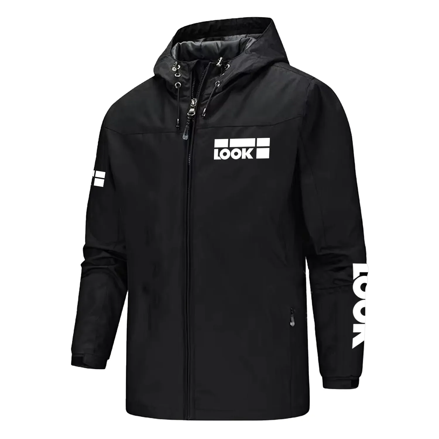 Look Exclusive Logo Softshell Rain Jacket, Waterproof, Breathable, Windbreaker Jacket OSBCL2DRJ1211LKZ - Look Gift
