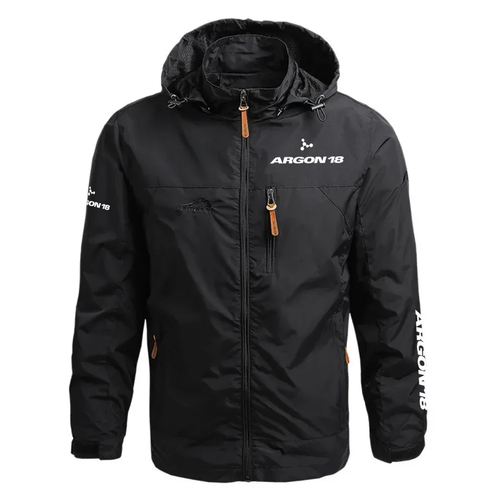 Argon 18 Exclusive Logo Waterproof Outdoor Jacket Detachable Hood OSBCLWOJ1211AGZ - Argon 18 Jacket