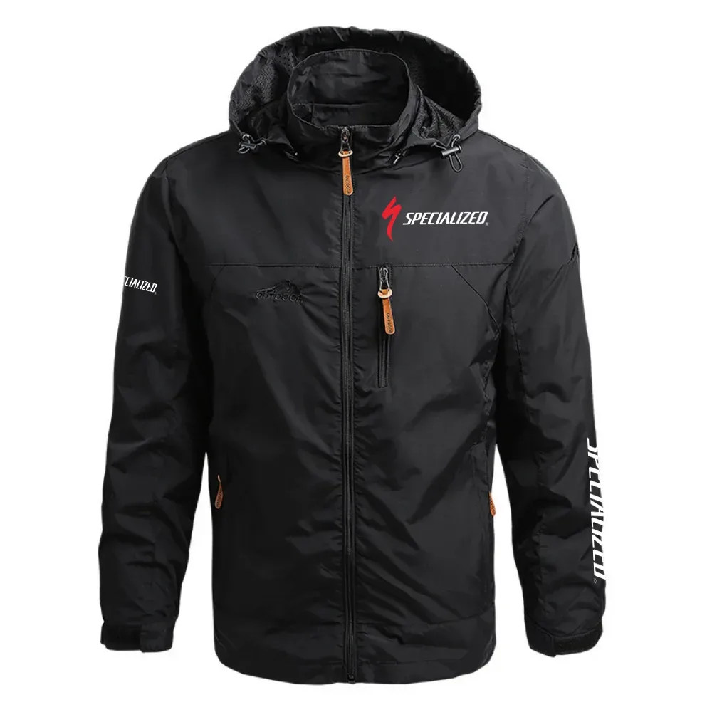 Specialized Exclusive Logo Waterproof Outdoor Jacket Detachable Hood OSBCLWOJ1211SCZ - Specialized Jacket