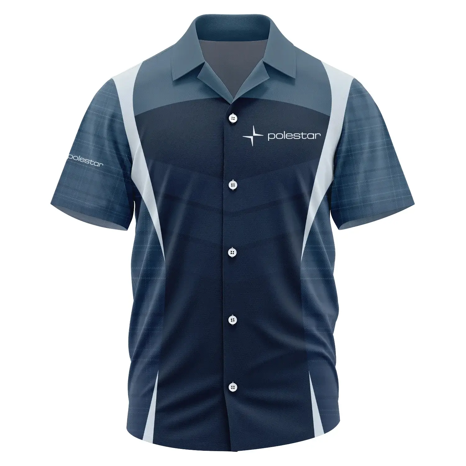 Polestar Exclusive Logo Short Sleeve Camp Collar Shirt OUFAHWS3D081903POZ - Polestar Shirt