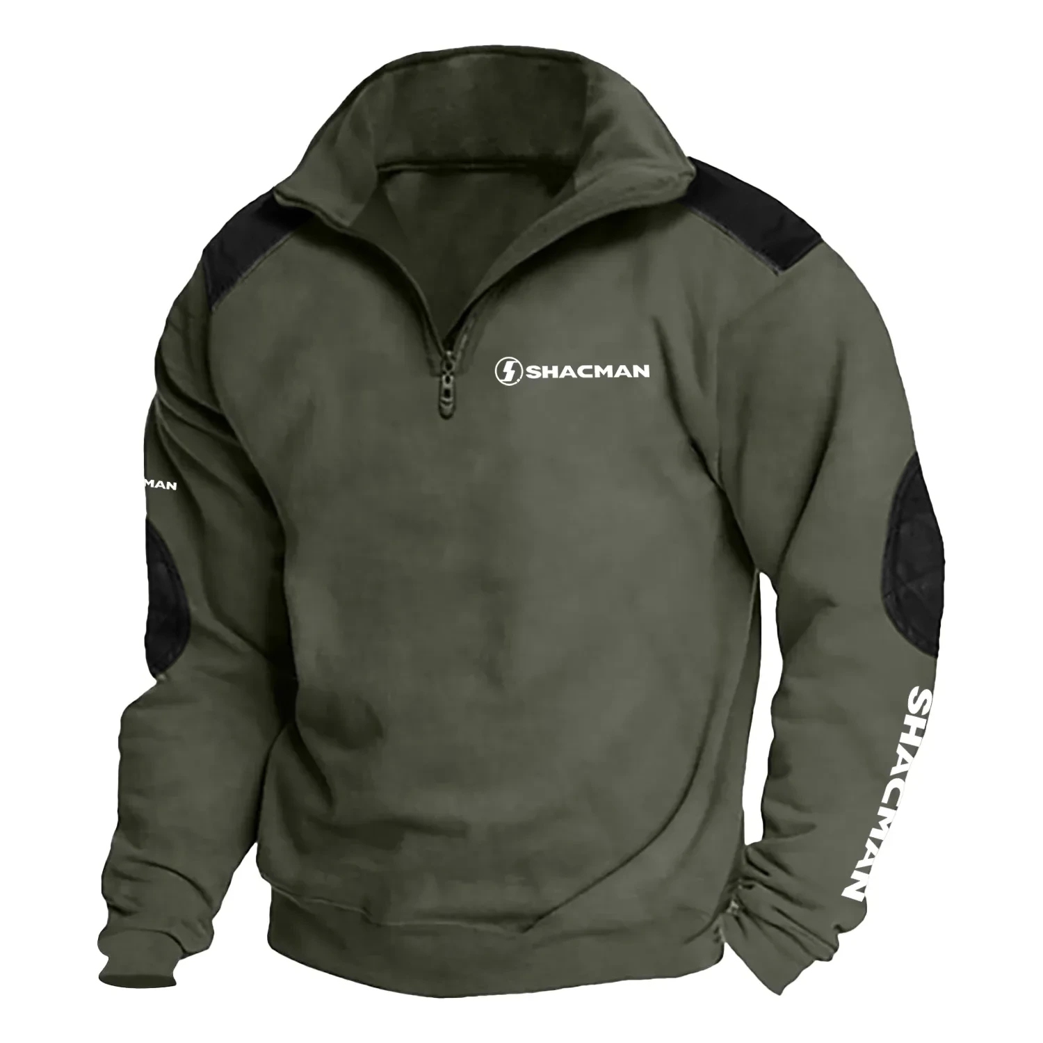 Shacman Exclusive Logo Tactical Quarter-Zip Sweatshirt OUFASCS0819SMZ - Shacman Sweatshirt