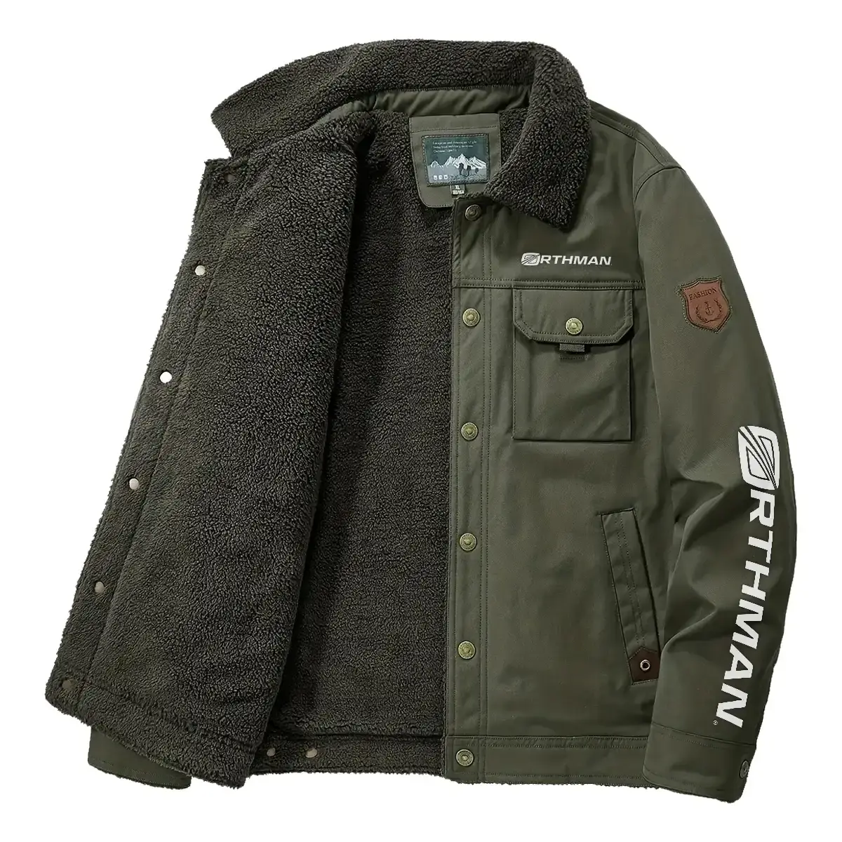 Orthman Exclusive Logo Velvet Coat OUFAVC0611OMZ - Orthman Coat