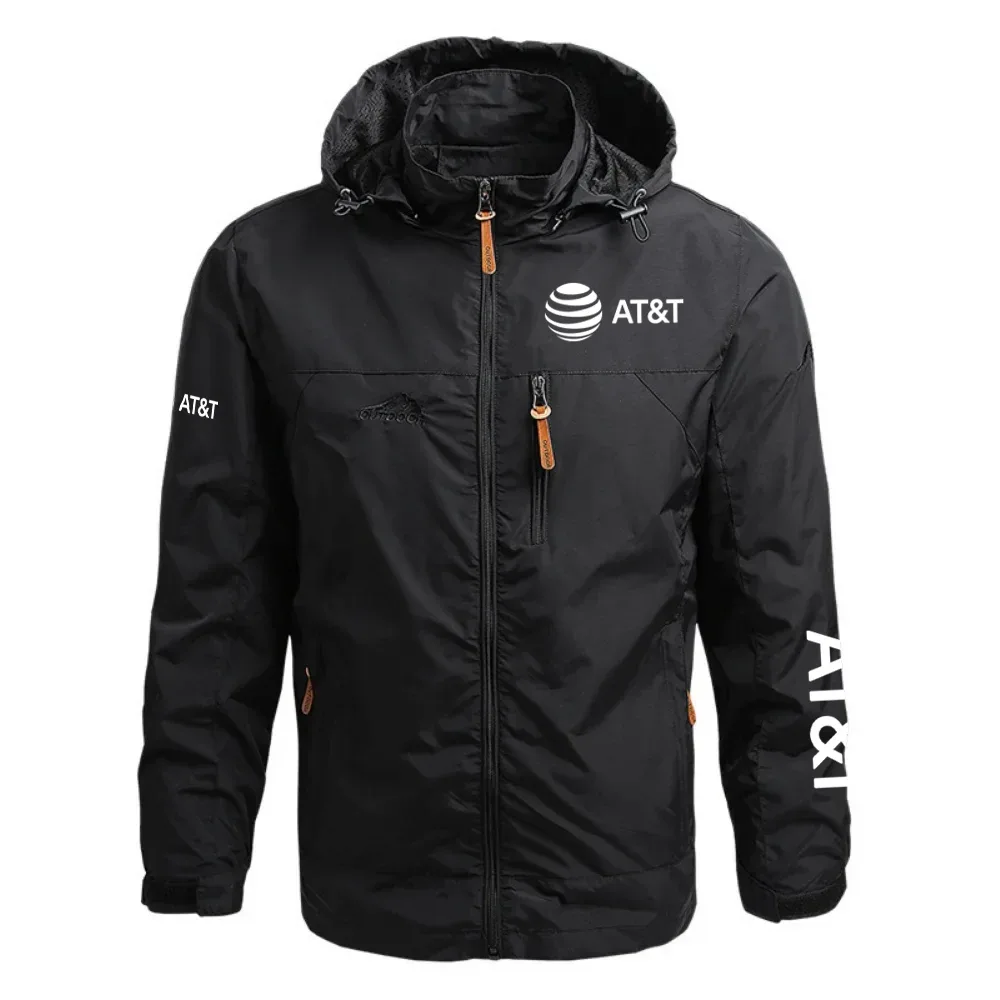 AT&T Exclusive Logo Waterproof Outdoor Jacket Detachable Hood OUFAWOJ0819ATTZ - AT&T Gift