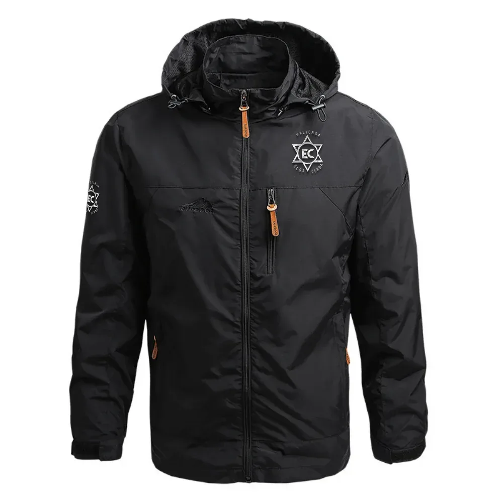 Hacienda Elba Cerda Exclusive Logo Waterproof Outdoor Jacket Detachable Hood OUFAWOJ0819HEZ - Hacienda Elba Cerda Gift