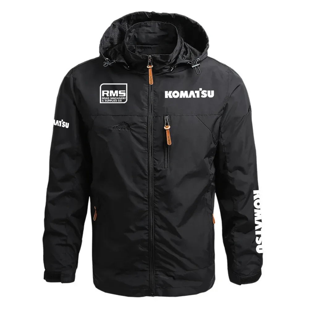 Komatsu RMS Exclusive Logo Waterproof Outdoor Jacket Detachable Hood OUFAWOJ0819KSRZ - Komatsu RMS Gift