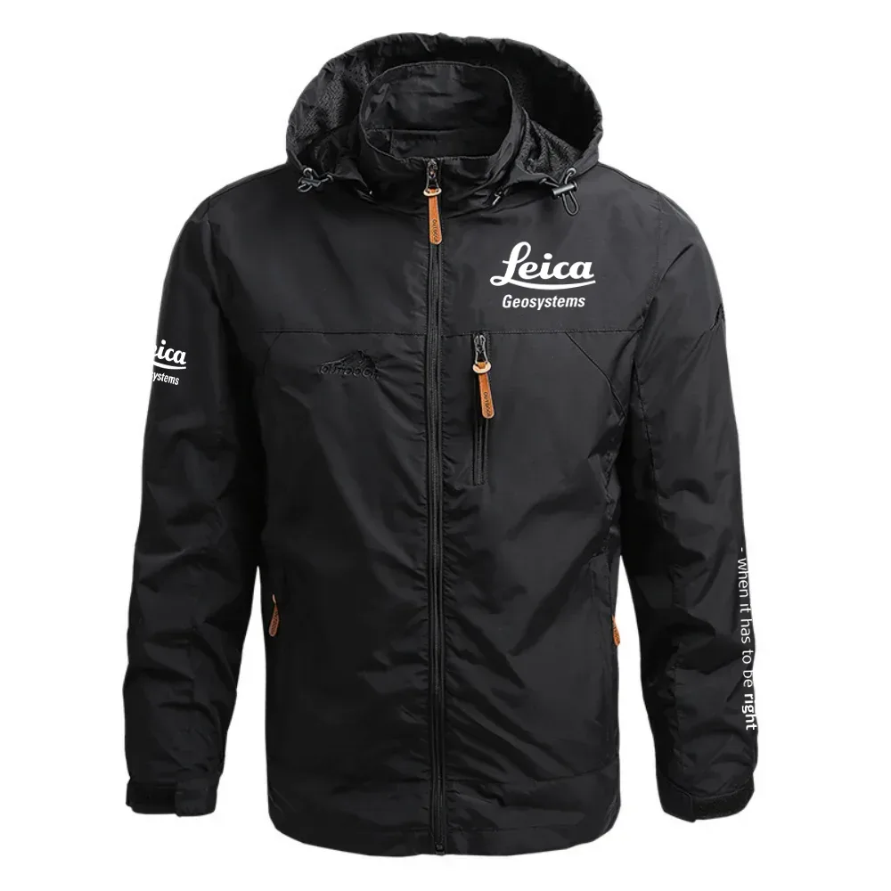 Leica Geosystems Exclusive Logo Waterproof Outdoor Jacket Detachable Hood OUFAWOJ0819LGZ - Leica Geosystems Gift