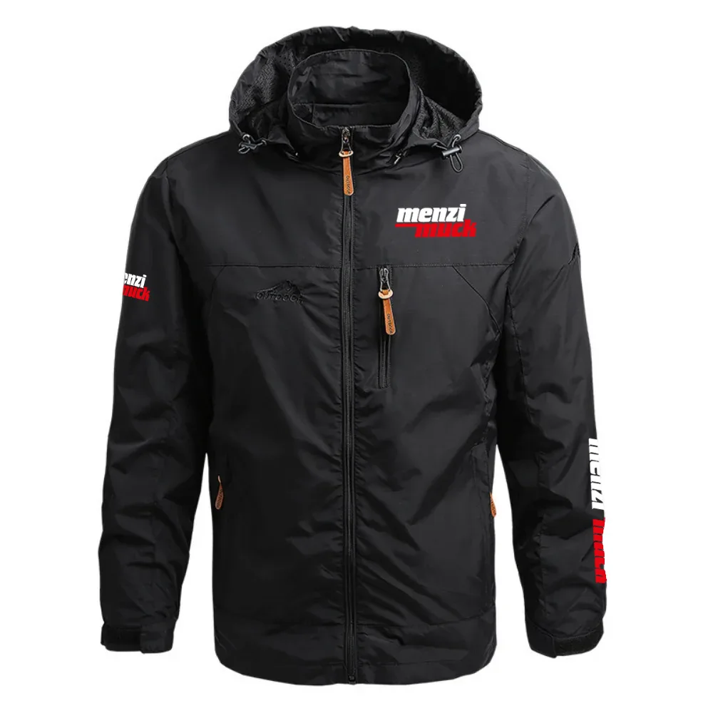 Menzi Muck Exclusive Logo Waterproof Outdoor Jacket Detachable Hood OUFAWOJ0819MZZ - Menzi Muck Jacket