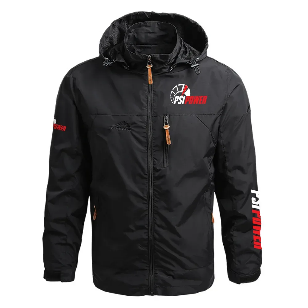 PSI Power Exclusive Logo Waterproof Outdoor Jacket Detachable Hood OUFAWOJ0819PSZ - PSI Power Gift