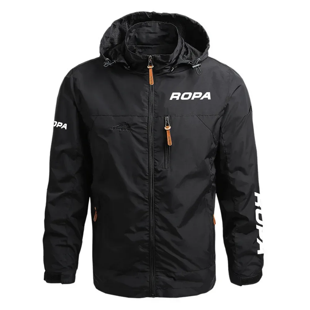 ROPA Exclusive Logo Waterproof Outdoor Jacket Detachable Hood OUFAWOJ0819ROZ - ROPA Gift
