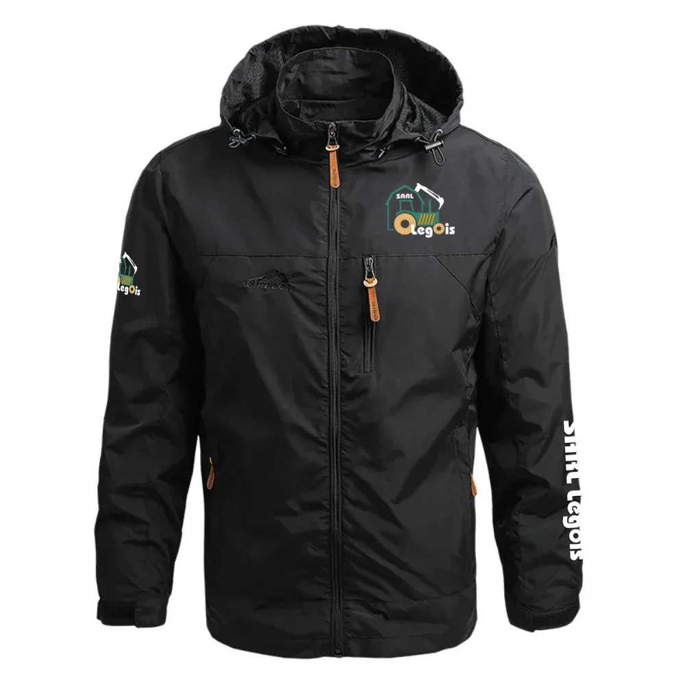 SARL Legois Exclusive Logo Waterproof Outdoor Jacket Detachable Hood OUFAWOJ0819SLZ - SARL Legois Gift