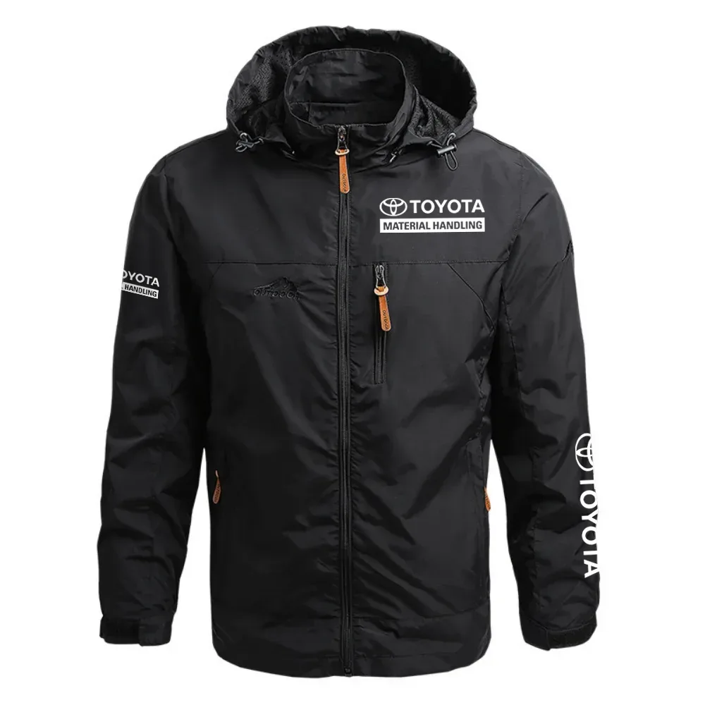 Toyota Material Handling Exclusive Logo Waterproof Outdoor Jacket Detachable Hood OUFAWOJ0819TMZ - Toyota Material Handling Gift