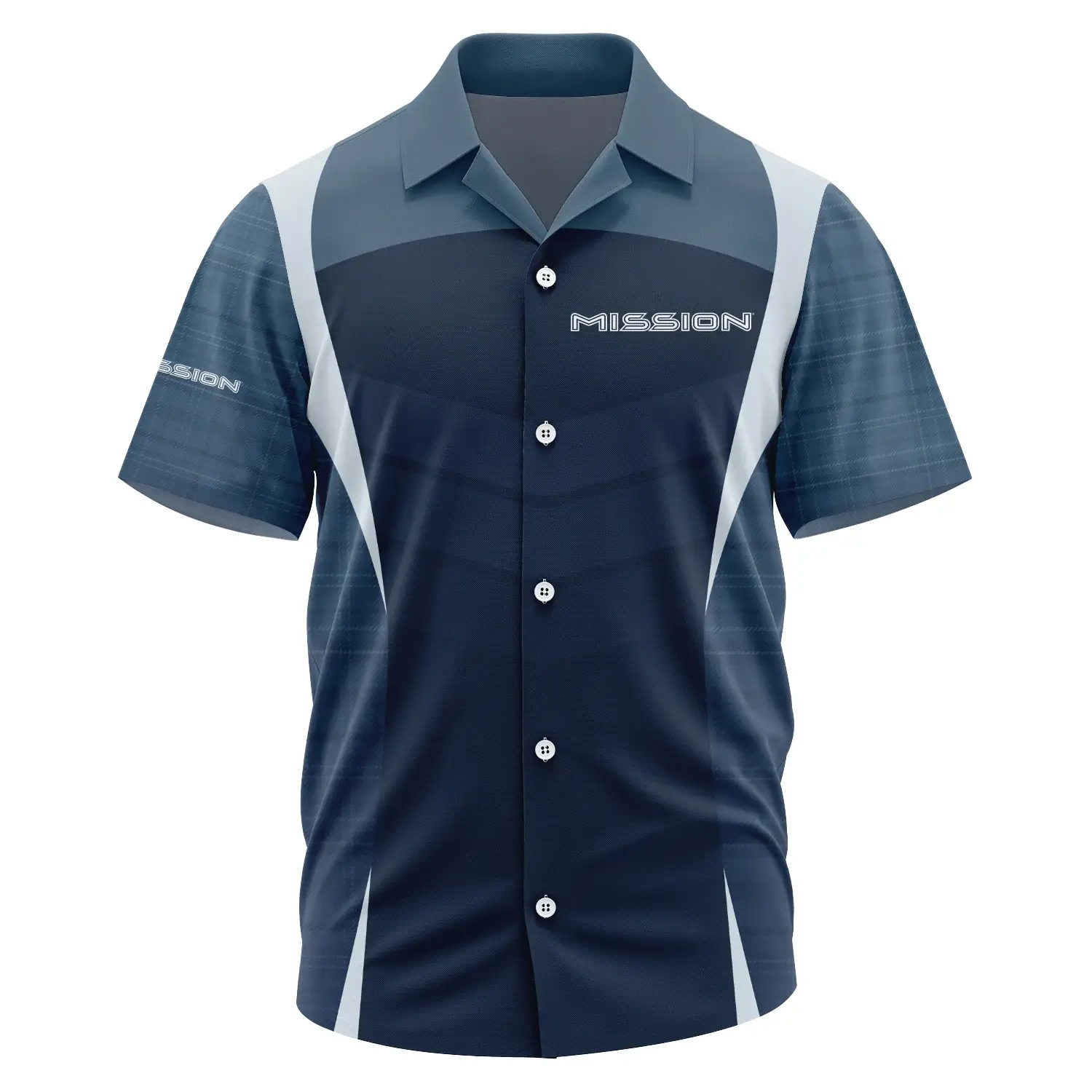 Mission Archery Exclusive Logo Short Sleeve Camp Collar Shirt OUHUHWS081503MOZ - Mission Archery Shirt