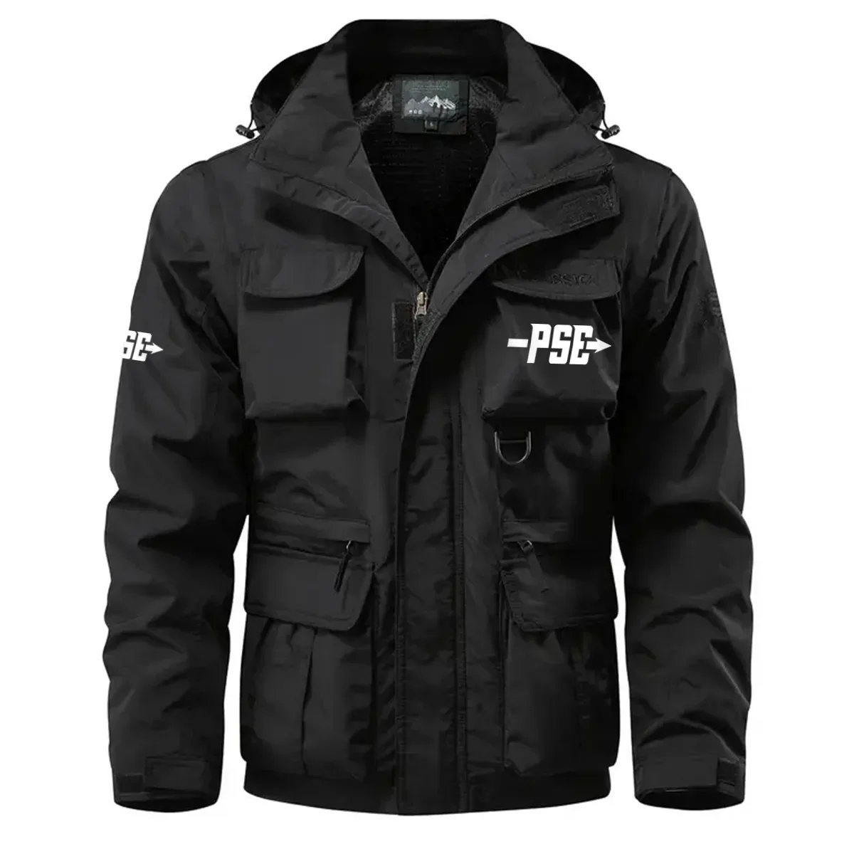 PSE Archery Exclusive Logo Waterproof Multi Pocket Jacket Detachable Hood and Sleeves OUHUMPJ0815PAZ - PSE Archery Gift