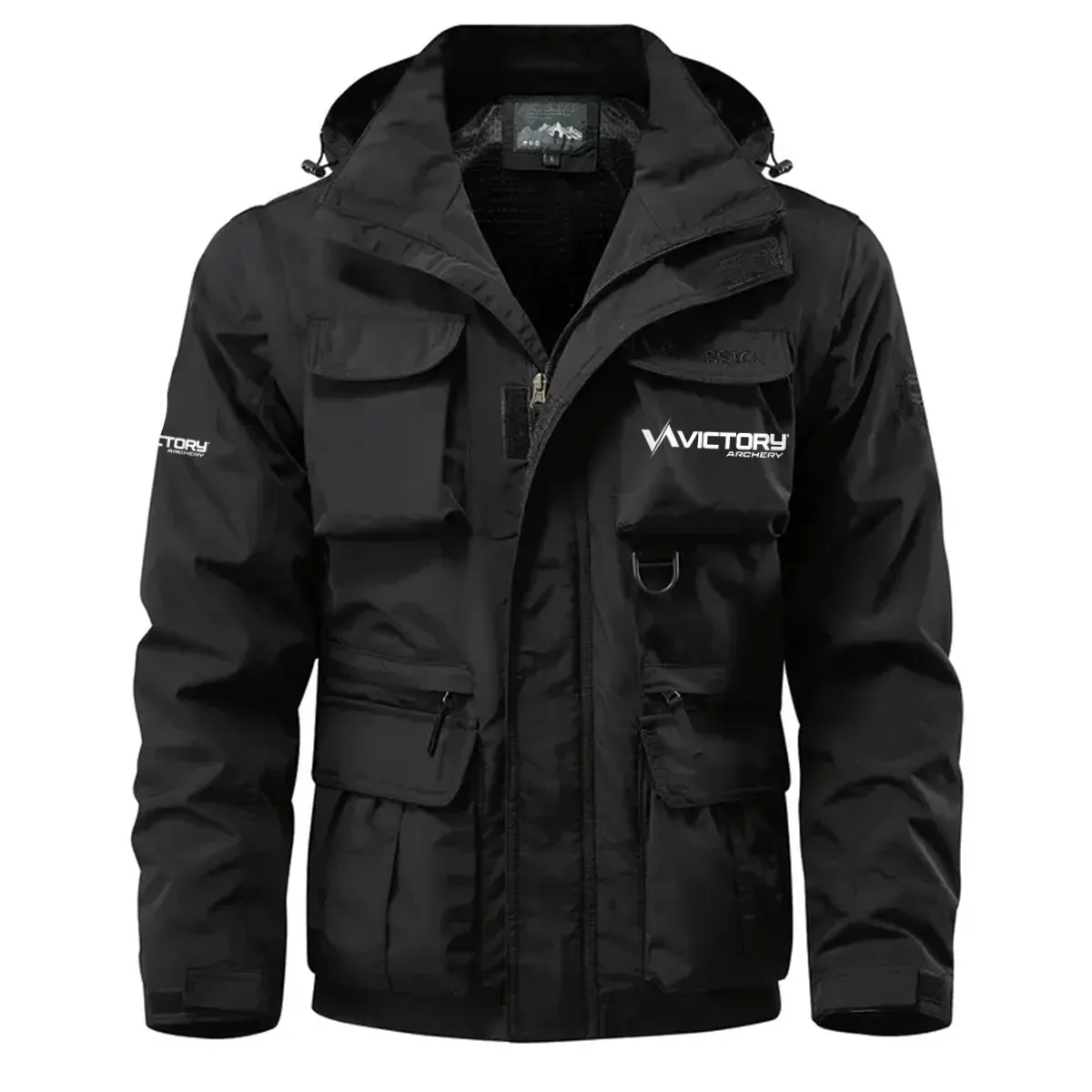 Victory Archery Exclusive Logo Waterproof Multi Pocket Jacket Detachable Hood and Sleeves OUHUMPJ0815VAZ - Victory Archery Gift