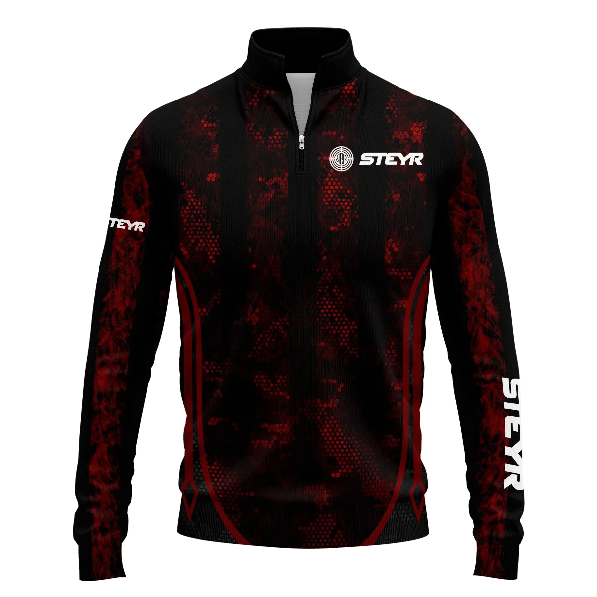 Steyr Exclusive Logo Quarter-Zip Sweatshirt OUHUQZJ010815STZ - Steyr Gift