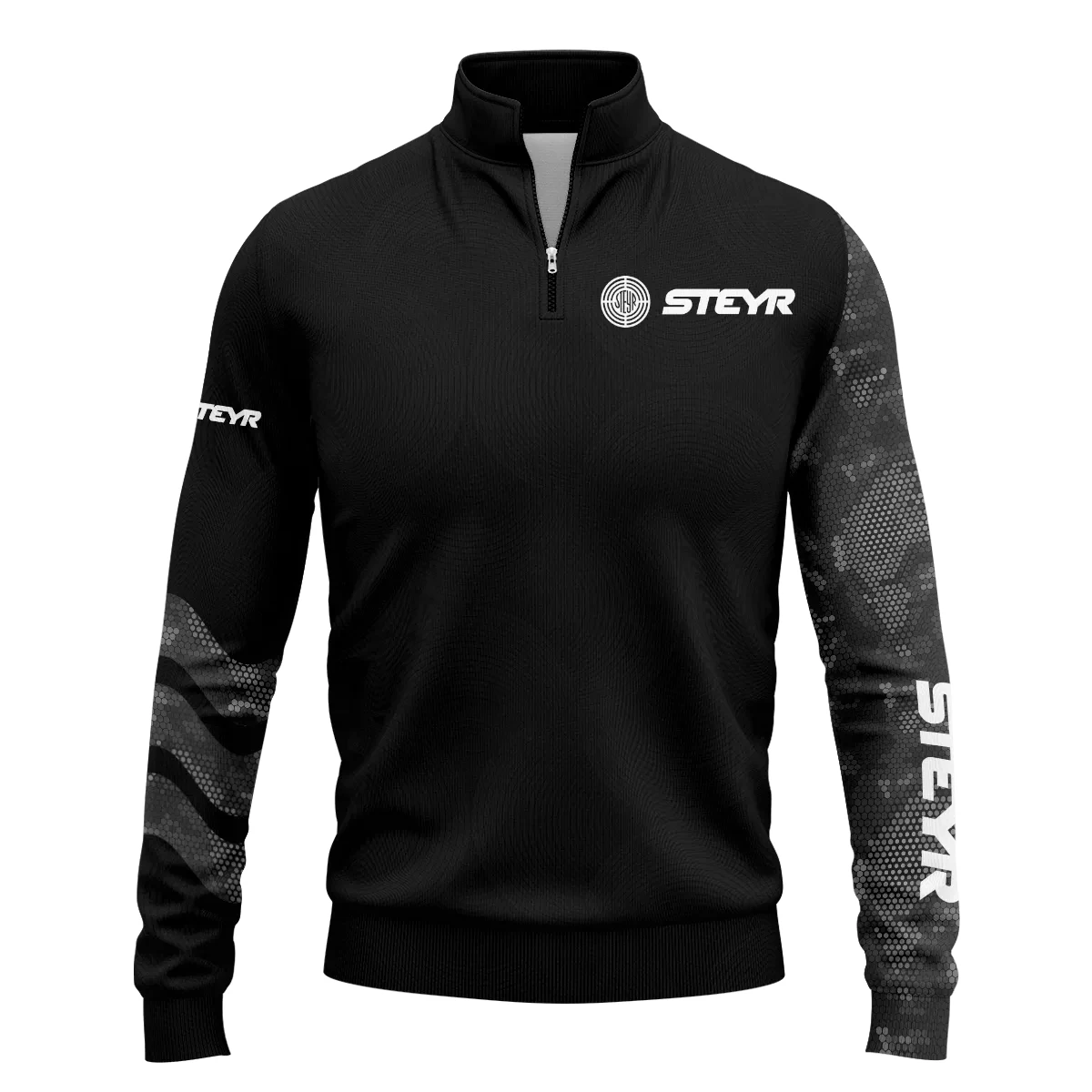 Steyr Exclusive Logo Quarter-Zip Sweatshirt OUHUQZJ020815STZ - Steyr Gift