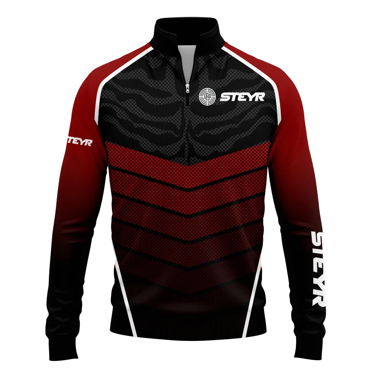 Steyr Exclusive Logo Quarter-Zip Sweatshirt OUHUQZJ040815STZ - Steyr Gift