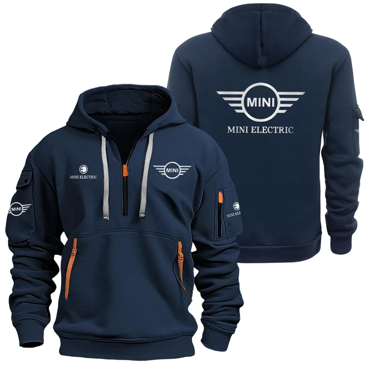 Mini Electric Half Zipper Hoodie SNOVHHZ25MINELE - Mini Electric Hoodie