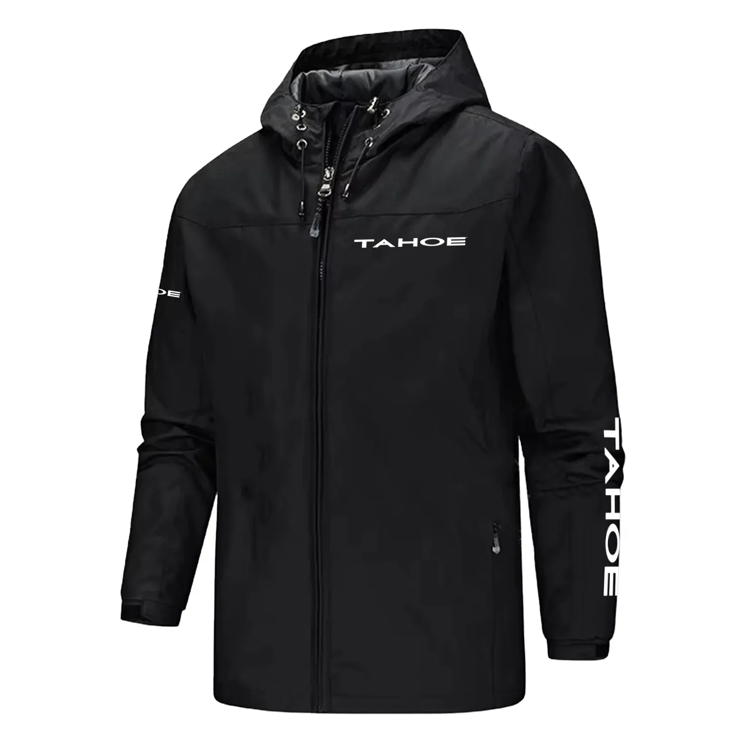 Tahoe Exclusive Logo Softshell Rain Jacket, Waterproof, Breathable, Windbreaker Jacket TTFS2DRJ11501TAZ - Tahoe Gift