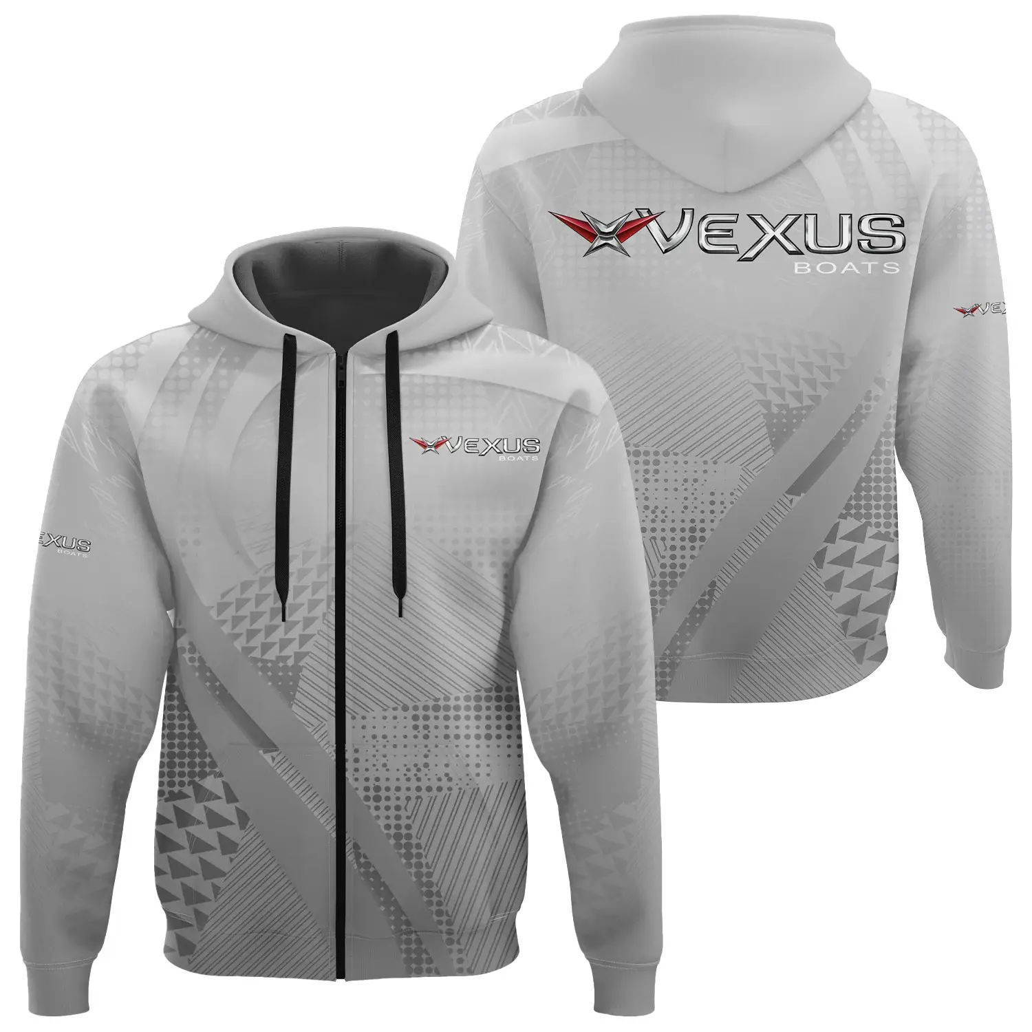 Vexus Exclusive Logo Zipper Hoodie TTFSHDZ3D081907VBZ - Vexus Hoodie