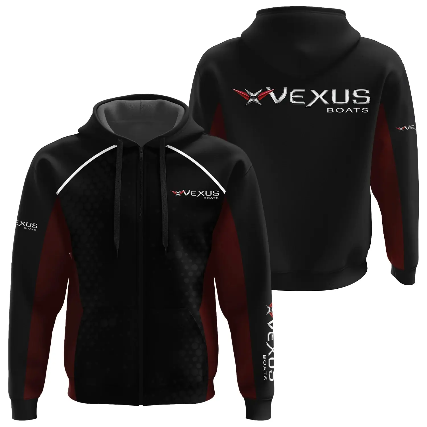 Vexus Exclusive Logo Zipper Hoodie TTFSHDZ3D081912VBZ - Vexus Hoodie