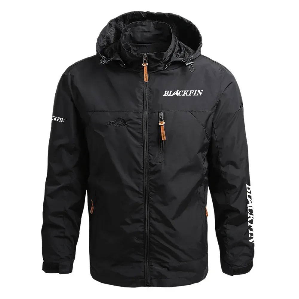 Blackfin Exclusive Logo Waterproof Outdoor Jacket Detachable Hood TTFSWOJ2510BFZ - Blackfin Jacket
