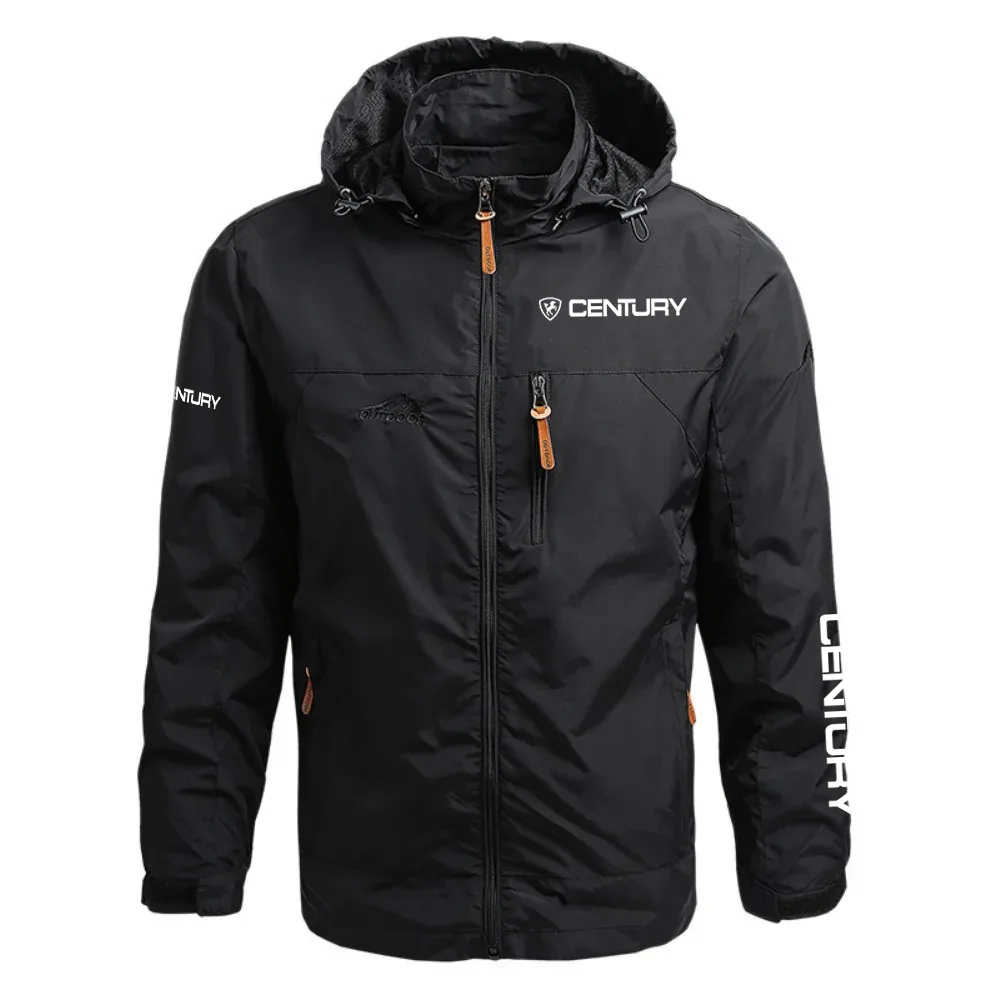 Century Exclusive Logo Waterproof Outdoor Jacket Detachable Hood TTFSWOJ2510CYZ - Century Jacket