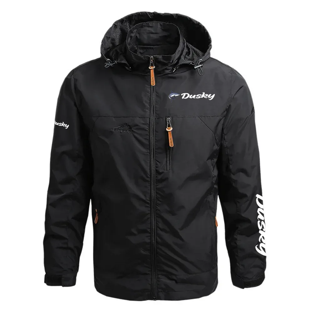 Dusky Exclusive Logo Waterproof Outdoor Jacket Detachable Hood TTFSWOJ2510DSZ - Dusky Jacket