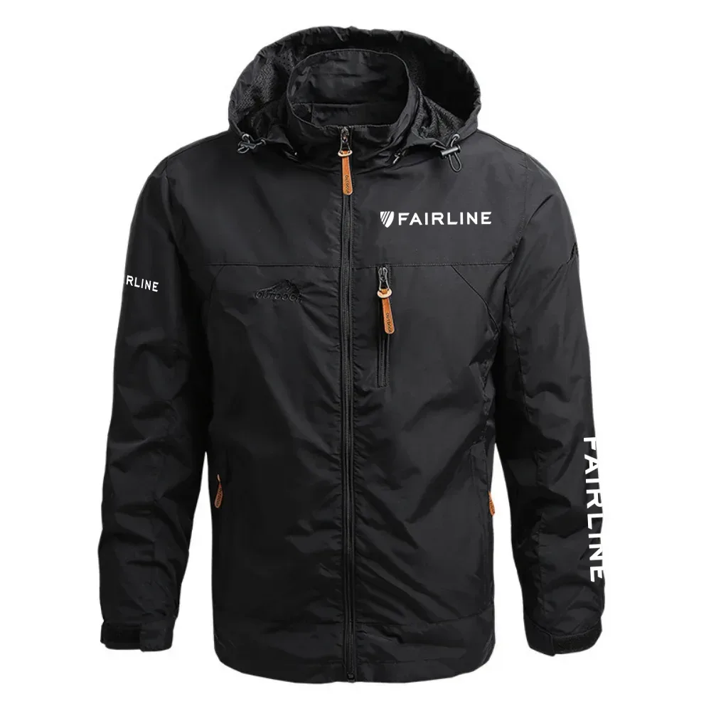 Fairline Exclusive Logo Waterproof Outdoor Jacket Detachable Hood TTFSWOJ2510FIZ - Fairline Jacket