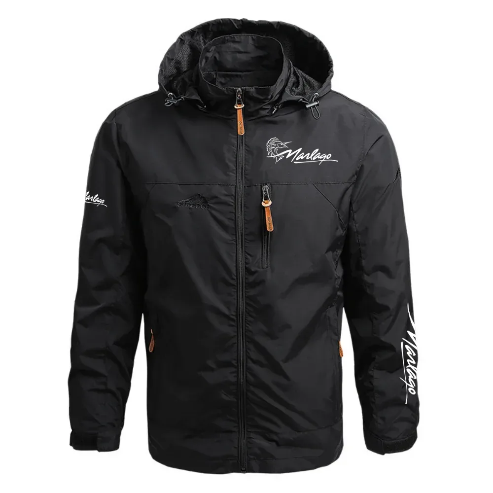 Marlago Exclusive Logo Waterproof Outdoor Jacket Detachable Hood TTFSWOJ2510MGZ - Marlago Jacket