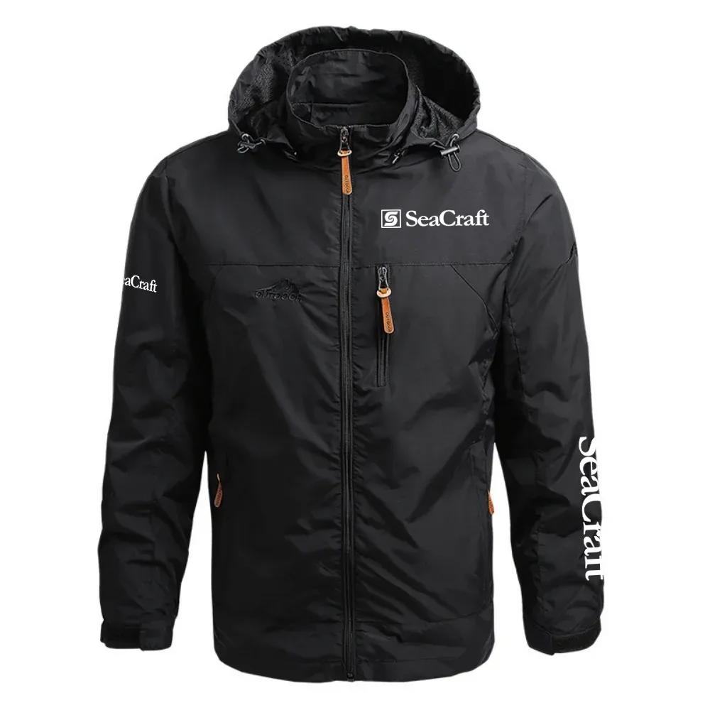 Seacraft Exclusive Logo Waterproof Outdoor Jacket Detachable Hood TTFSWOJ2510SCFZ - Seacraft Jacket
