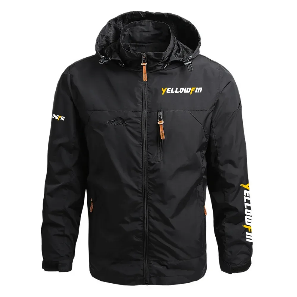 Yellowfin Exclusive Logo Waterproof Outdoor Jacket Detachable Hood TTFSWOJ2510YFZ - Yellowfin Jacket
