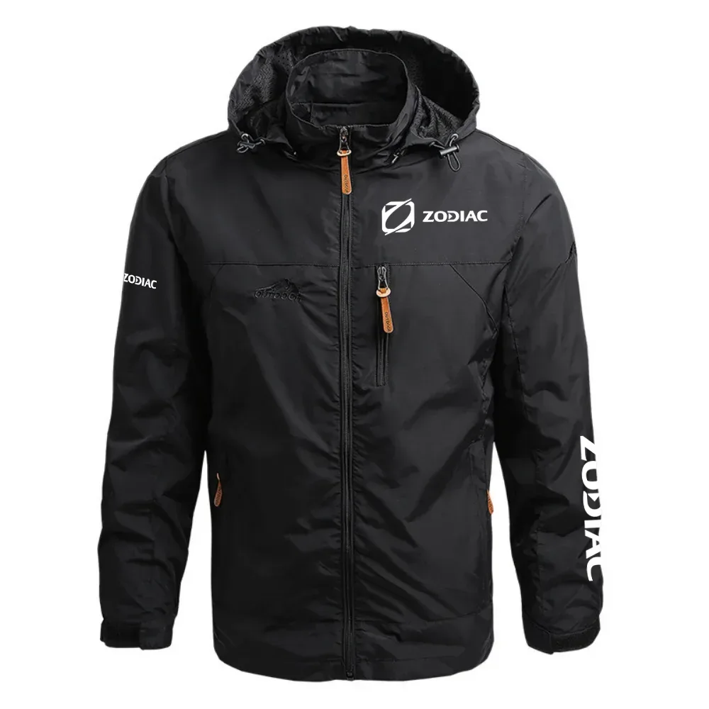 Zodiac Exclusive Logo Waterproof Outdoor Jacket Detachable Hood TTFSWOJ2510ZDZ - Zodiac Jacket