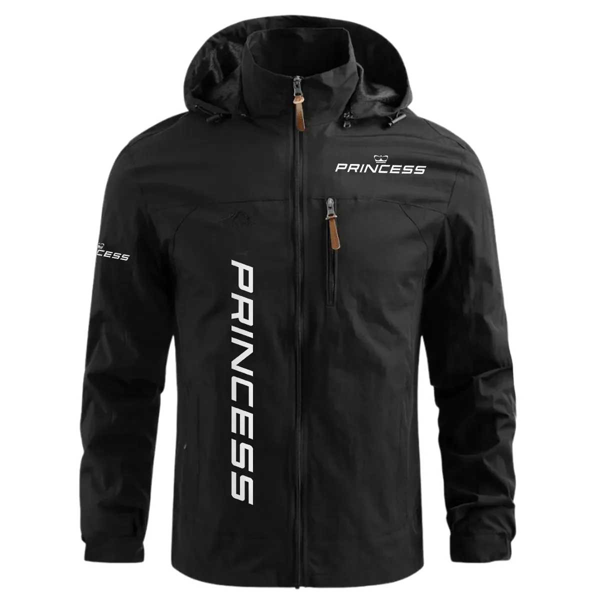Princess Yachts Exclusive Logo Waterproof Windbreaker Jacket Detachable Hood TTFSWOJN2510PYZ - Princess Yachts Jacket