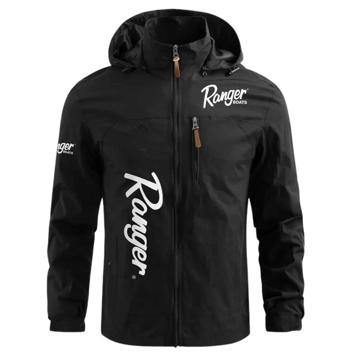 Ranger Exclusive Logo Waterproof Windbreaker Jacket Detachable Hood TTFSWOJN2510RBZ - Ranger Jacket