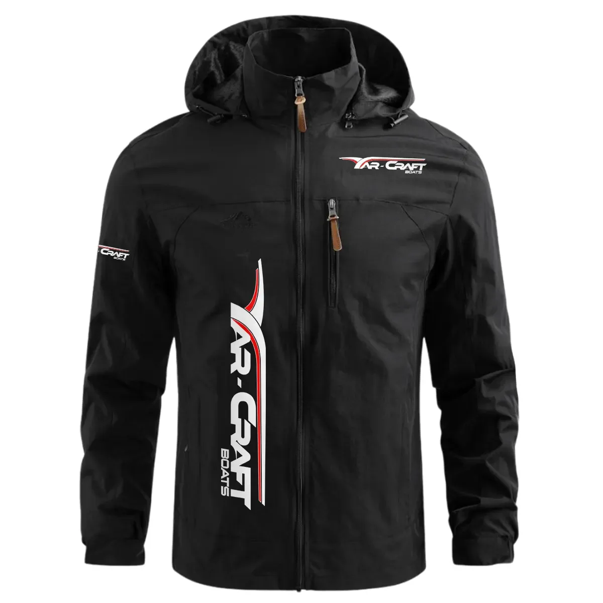 Yar-Craft Exclusive Logo Waterproof Windbreaker Jacket Detachable Hood TTFSWOJN2510YCZ - Yar-Craft Jacket