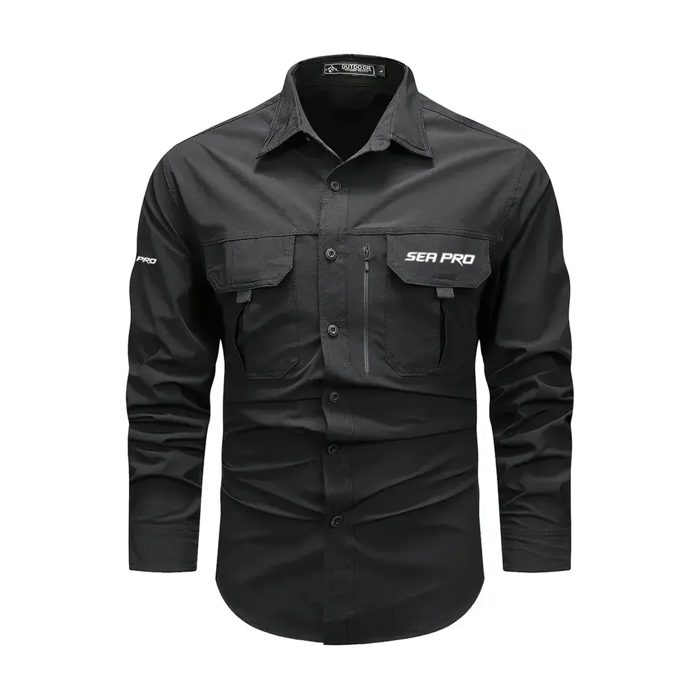 Sea Pro Exclusive Logo Long-Sleeved Shirt HCPDLS075SPZ - Sea Pro Gift
