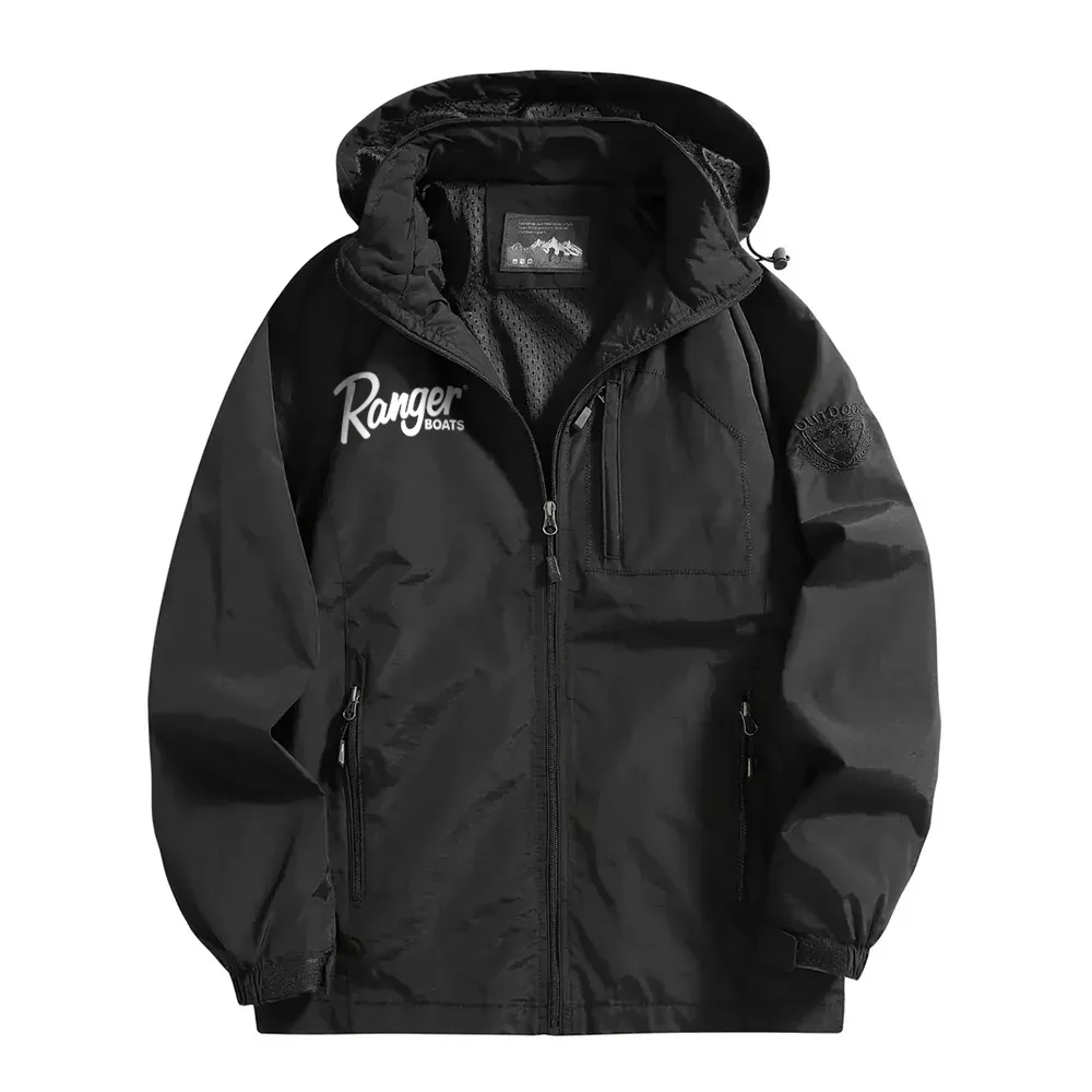 Ranger Exclusive Logo Soft-Shell Jacket Detachable Hood HCPDSSJ75RBZ - Ranger Gift