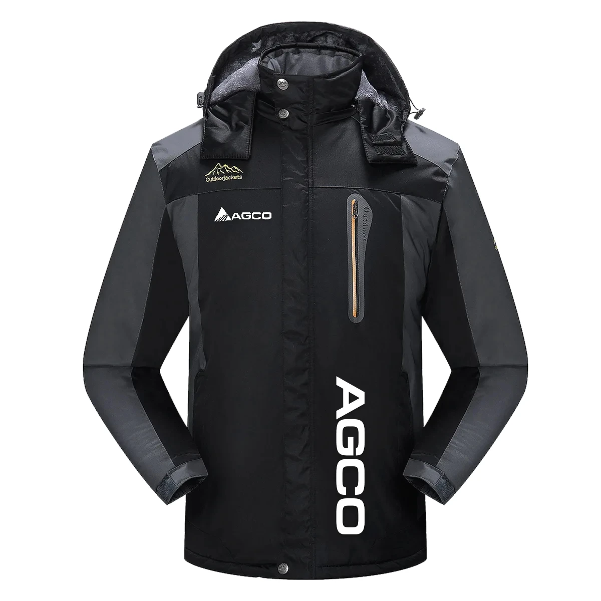 AGCO Exclusive Logo Detachable Hood Fleece Jacket OUFADFJ0611ACZ - AGCO Jacket