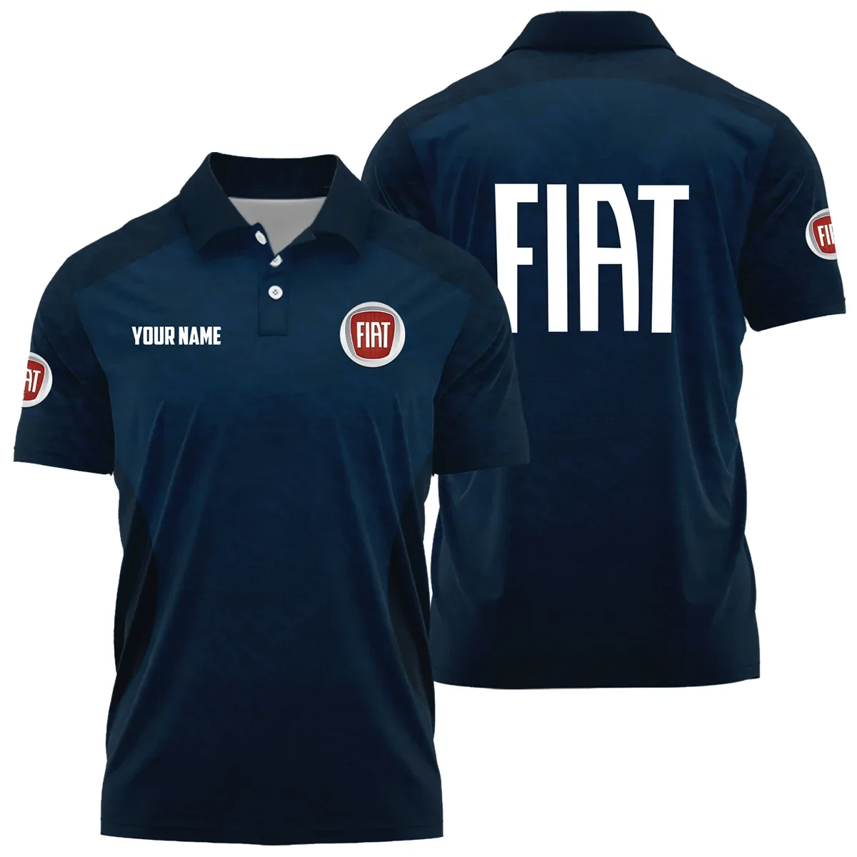 Fiat Exclusive Logo Polo Shirt OUFAPLTS081901FTZ - Fiat Polo Shirt