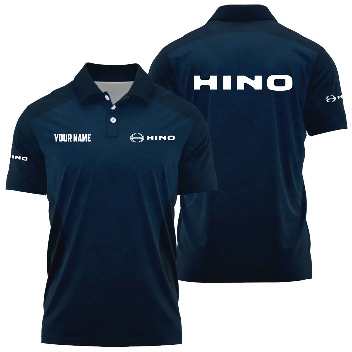 Hino Trucks Exclusive Logo Polo Shirt OUFAPLTS081901HNZ - Hino Trucks Polo Shirt