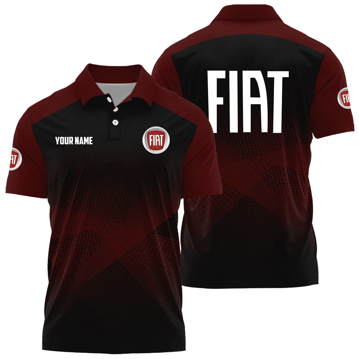 Fiat Exclusive Logo Polo Shirt OUFAPLTS081902FTZ - Fiat Polo Shirt